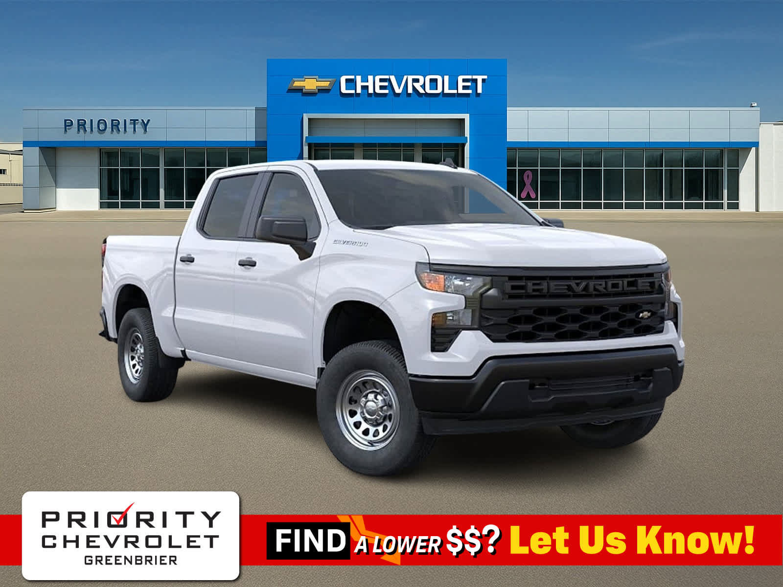 New 2026 Chevrolet Silverado 1500 W/T w/ WT Value Package RWD image 1