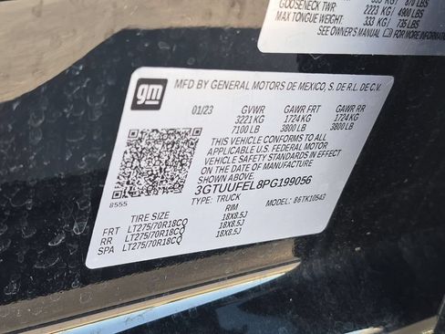 Certified 2023 GMC Sierra 1500 AT4X AWD/4WD image 34