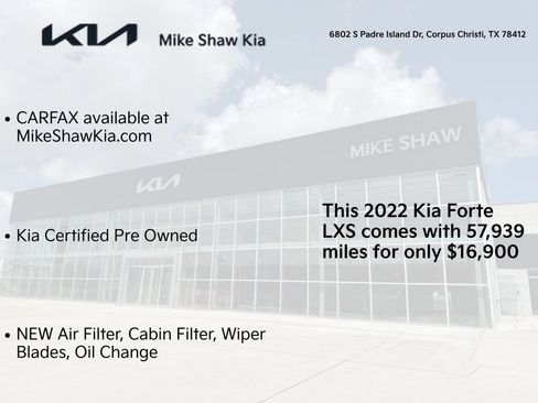 Certified 2022 Kia Forte LXS FWD image 3