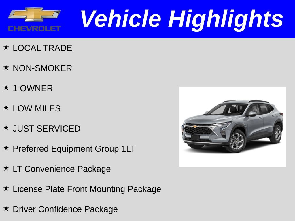 Used 2024 Chevrolet Trax LT w/ Driver Confidence Package FWD image 2