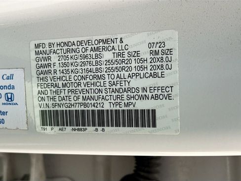 Used 2023 Honda Pilot Touring image 34