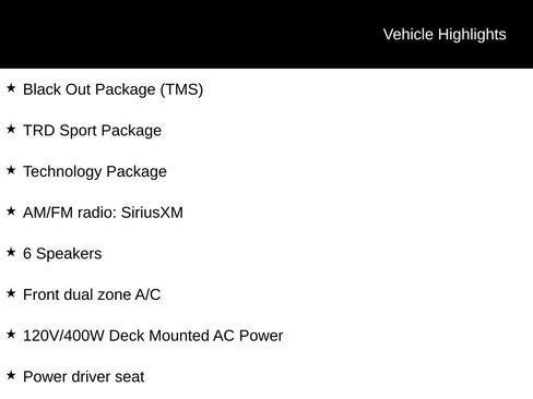 Certified 2023 Toyota Tacoma TRD Sport w/ Technology Package image 41