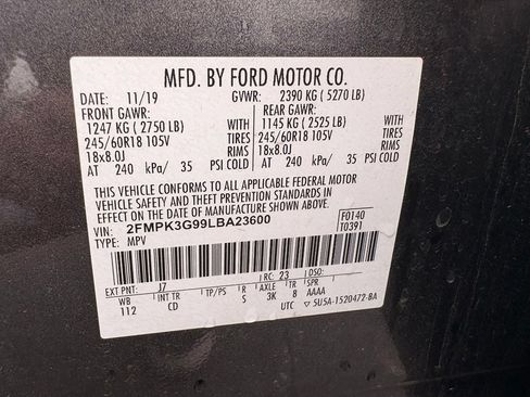 Used 2020 Ford Edge SE FWD image 32
