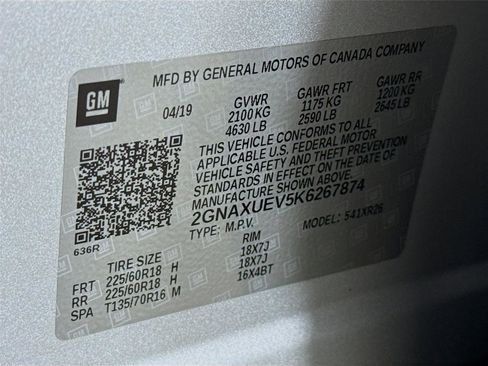 Used 2019 Chevrolet Equinox LT image 32