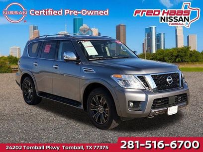 Certified 2019 Nissan Armada Platinum w/ Captain's Chairs Package