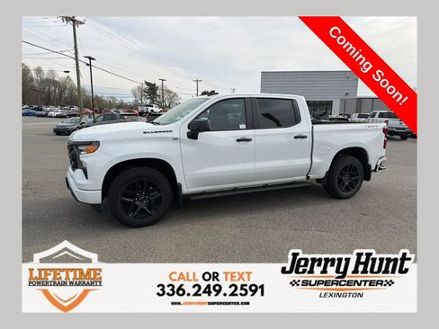 Used 2023 Chevrolet Silverado 1500 Custom w/ LPO, Dark Essentials Package image 1