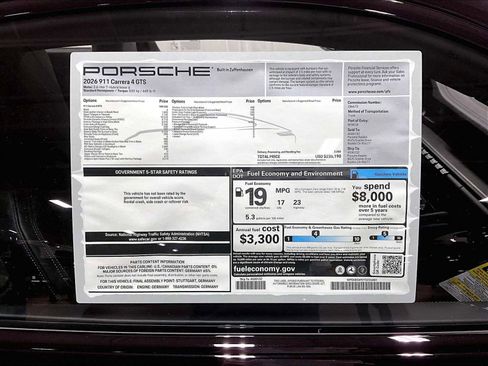 New 2026 Porsche 911 Carrera 4 GTS image 29