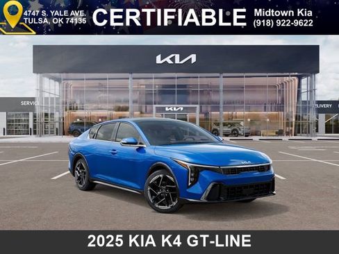 Certified 2025 Kia K4 EX w/ GT-Line Sunroof Package FWD image 1