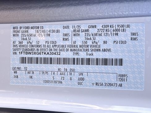 New 2026 Ford Transit 350 148 High Roof Extended image 29