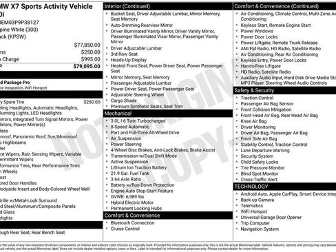 Used 2023 BMW X7 xDrive40i image 38