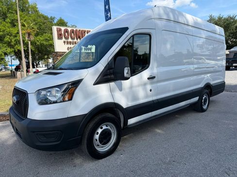 Used 2021 Ford Transit 350 148 High Roof Extended w/ Load Area Protection Package RWD image 1
