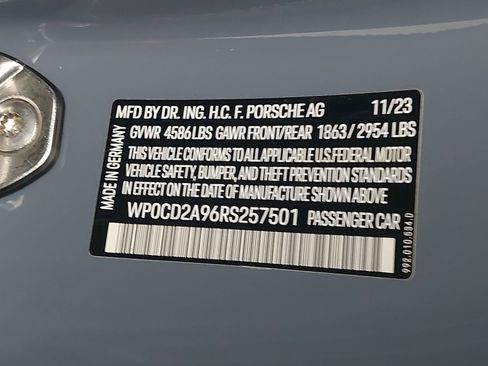 Certified 2024 Porsche 911 Turbo S AWD/4WD image 32