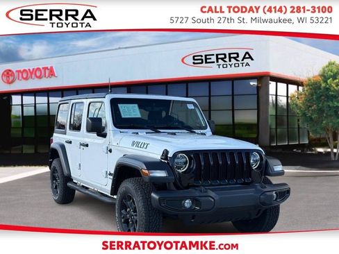Used 2021 Jeep Wrangler Unlimited Sport image 1