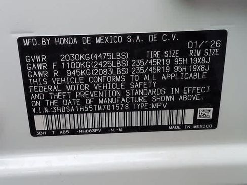 Used 2026 Acura ADX A-Spec FWD image 38