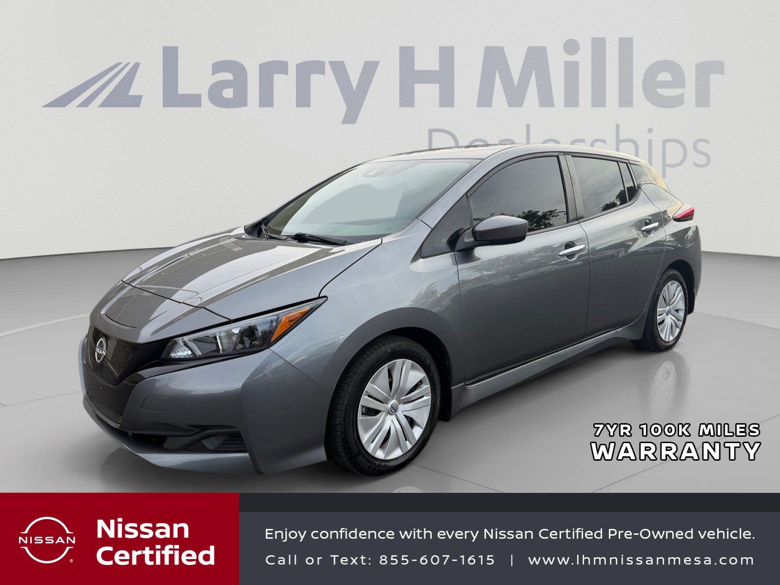 Certified 2023 Nissan Leaf S FWD image 1