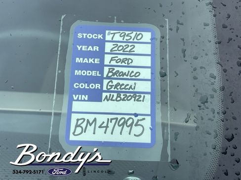 Used 2022 Ford Bronco Wildtrak image 25