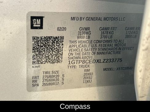 Used 2020 GMC Sierra 1500 Elevation w/ Elevation Value Package image 34