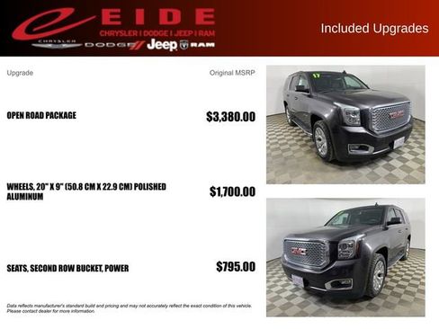 Used 2017 GMC Yukon SLT w/ Open Road Package AWD/4WD image 12