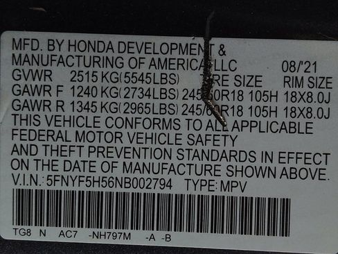 Used 2022 Honda Pilot EX-L image 33