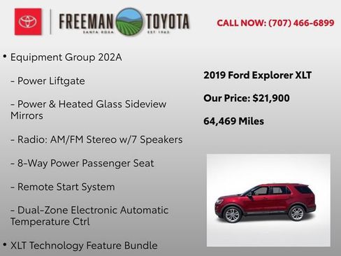 Used 2019 Ford Explorer XLT FWD image 9