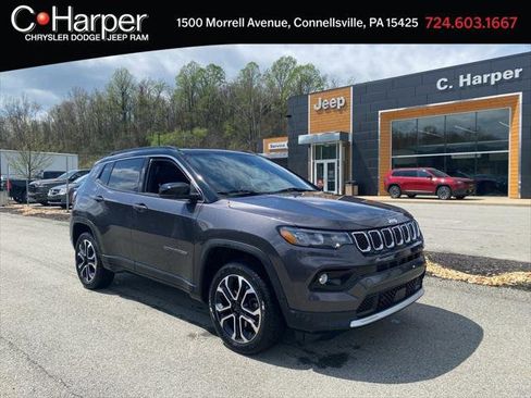 Certified 2023 Jeep Compass Limited w/ Sun and Sound Group image 1