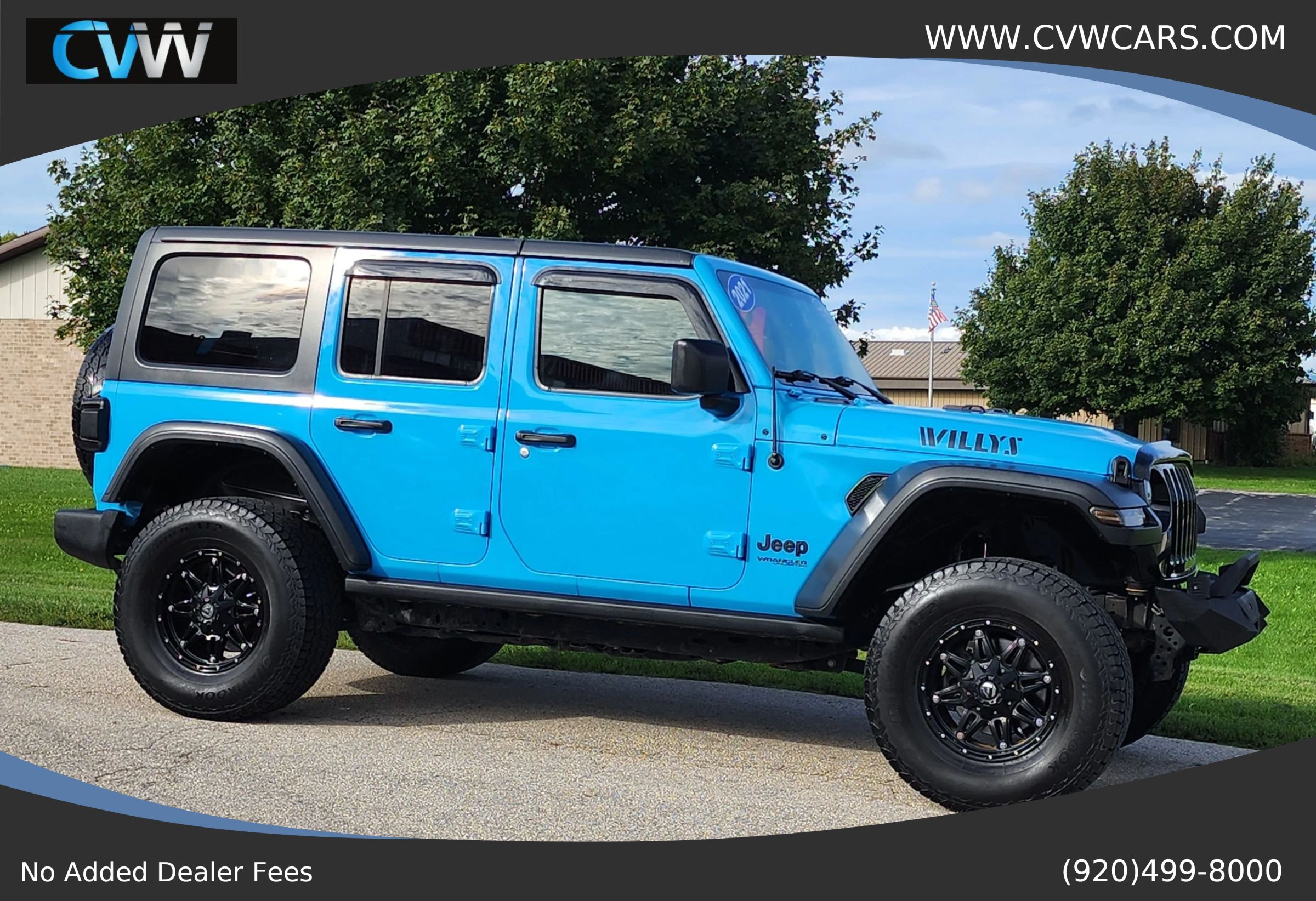 Used 2021 Jeep Wrangler Unlimited Sport AWD/4WD image 1