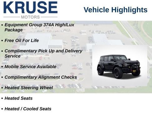 Used 2024 Ford Bronco Raptor w/ Interior Carbon Fiber Pack 6 AWD/4WD image 10