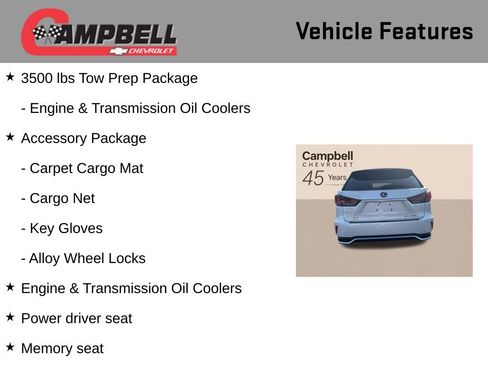 Used 2020 Lexus RX 350L Luxury w/ Accessory Package FWD image 10