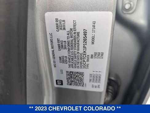Used 2023 Chevrolet Colorado LT w/ LT Convenience Package III AWD/4WD image 33