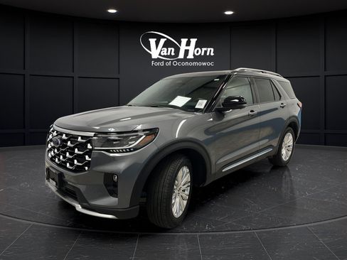 Used 2025 Ford Explorer Platinum w/ LUX Leather Package AWD/4WD image 3