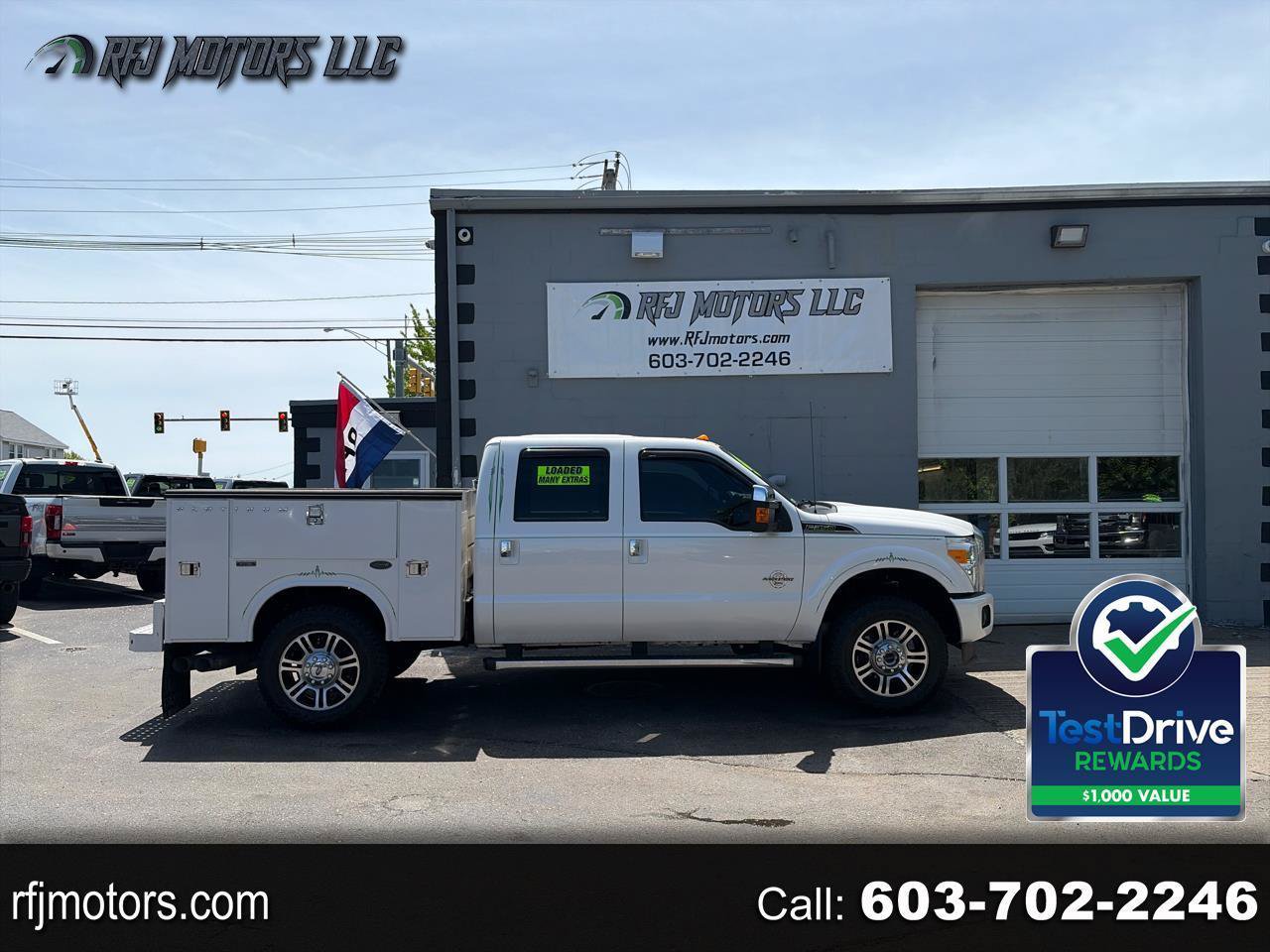 Used 2016 Ford F350 Platinum w/ Snow Plow Prep Package AWD/4WD image 1
