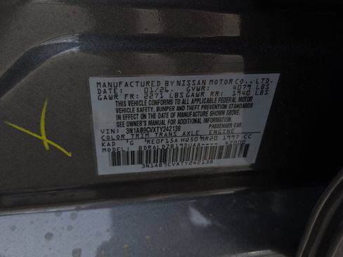 New 2026 Nissan Sentra SV w/ Floor Mat Package FWD image 19