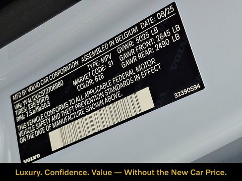 Certified 2026 Volvo XC40 B5 Plus w/ Protection Package Premier AWD/4WD image 28