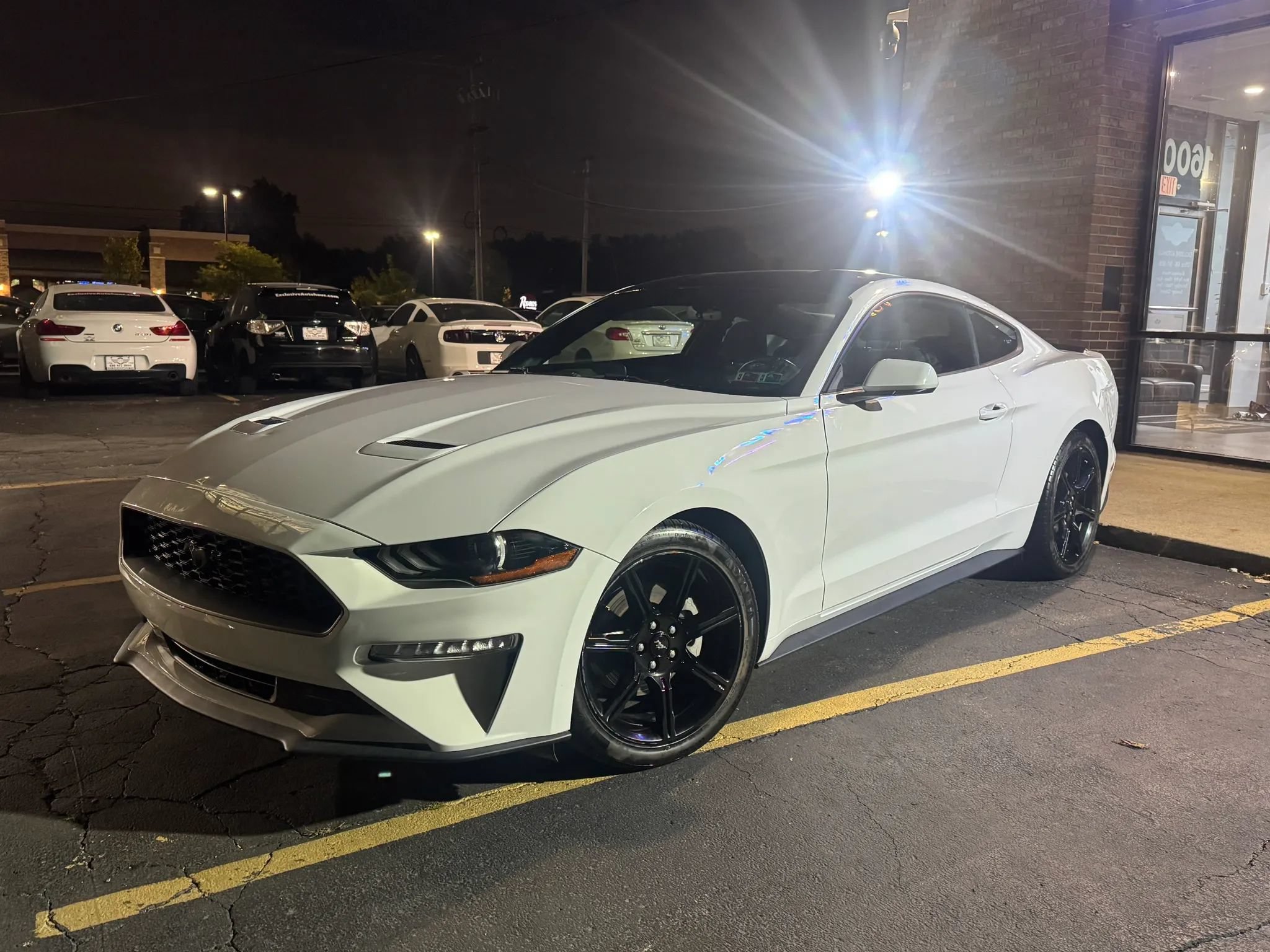 Used 2020 Ford Mustang Coupe w/ Black Accent Package RWD image 2