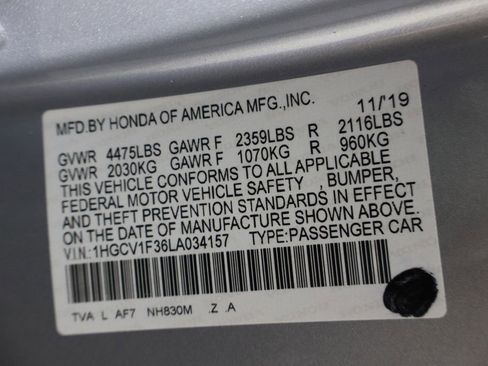 Used 2020 Honda Accord Sport image 36