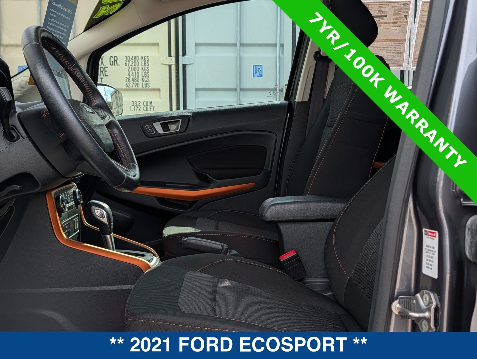 Certified 2021 Ford EcoSport SE w/ SE Convenience Package FWD image 21