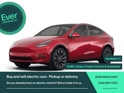 Used 2023 Tesla Model Y Long Range AWD/4WD image 1