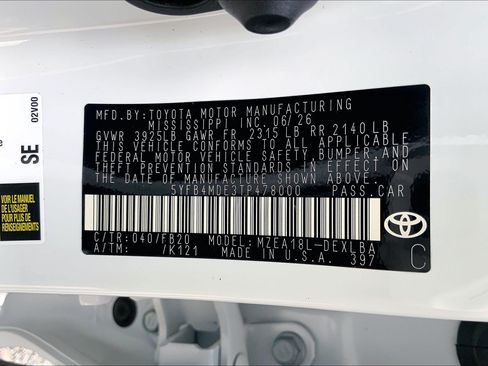 New 2026 Toyota Corolla LE FWD image 17