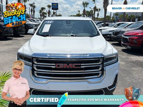 Used 2022 GMC Acadia SLE w/ Driver Convenience Package FWD image 3