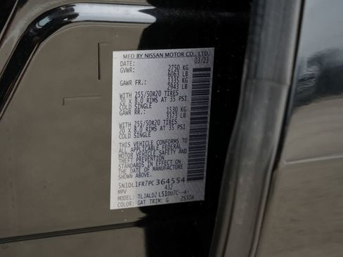 Certified 2023 INFINITI QX60 Luxe w/ Cargo Package FWD image 25