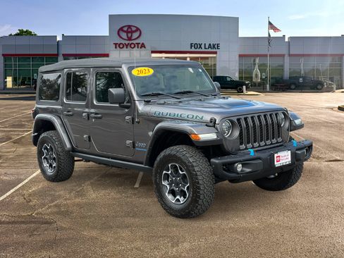 Used 2023 Jeep Wrangler Unlimited Rubicon 4xe w/ Steel Bumper Group AWD/4WD image 7