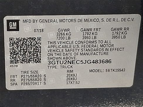 Used 2018 GMC Sierra 1500 SLT image 27