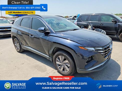 Used 2022 Hyundai Tucson Blue AWD/4WD image 5