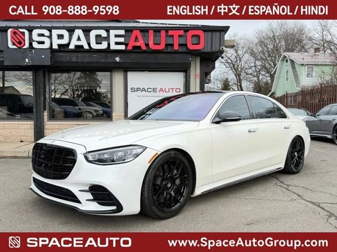 Used 2021 Mercedes-Benz S 580 4MATIC Sedan w/ AMG Line image 1