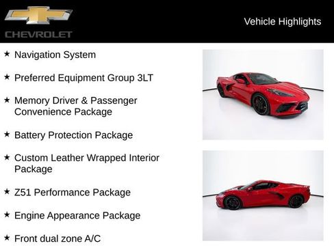 Used 2020 Chevrolet Corvette Stingray Premium Cpe w/ 3LT Preferred Equipment Group image 5
