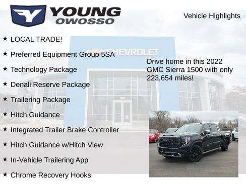 Used 2022 GMC Sierra 1500 Denali w/ Denali Reserve Package image 8