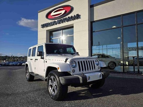Used 2016 Jeep Wrangler Unlimited Sahara w/ Max Tow Package image 1