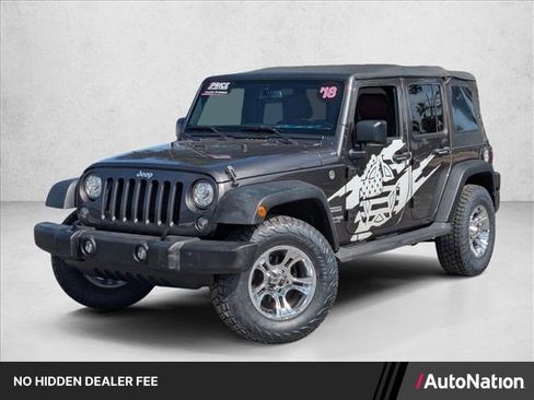 Used 2018 Jeep Wrangler Unlimited Sport S AWD/4WD image 1