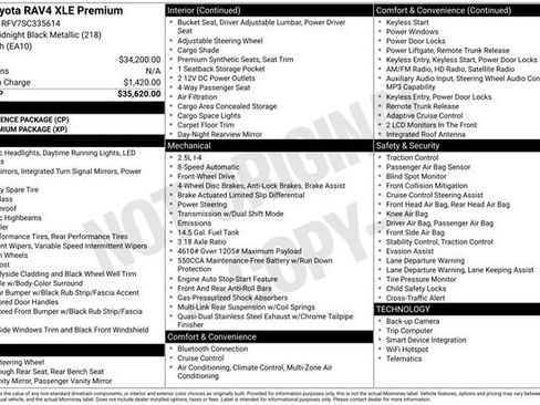 Used 2025 Toyota RAV4 XLE Premium FWD image 2