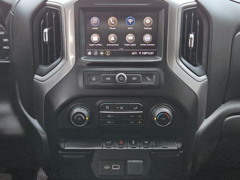 Used 2021 Chevrolet Silverado 1500 Custom w/ LPO, Dark Essentials Package RWD image 12
